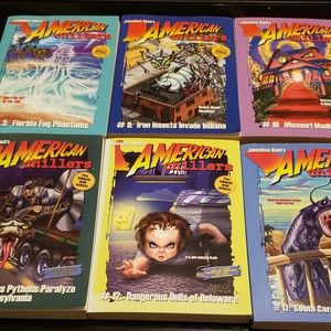 6 American chiller books